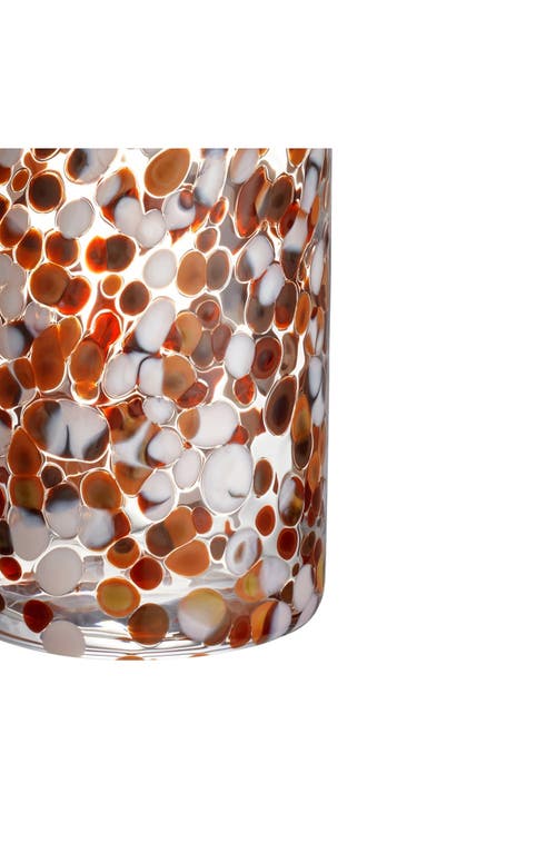 Kosta Boda 4.7" Meadow Fall Vase In Red Multi