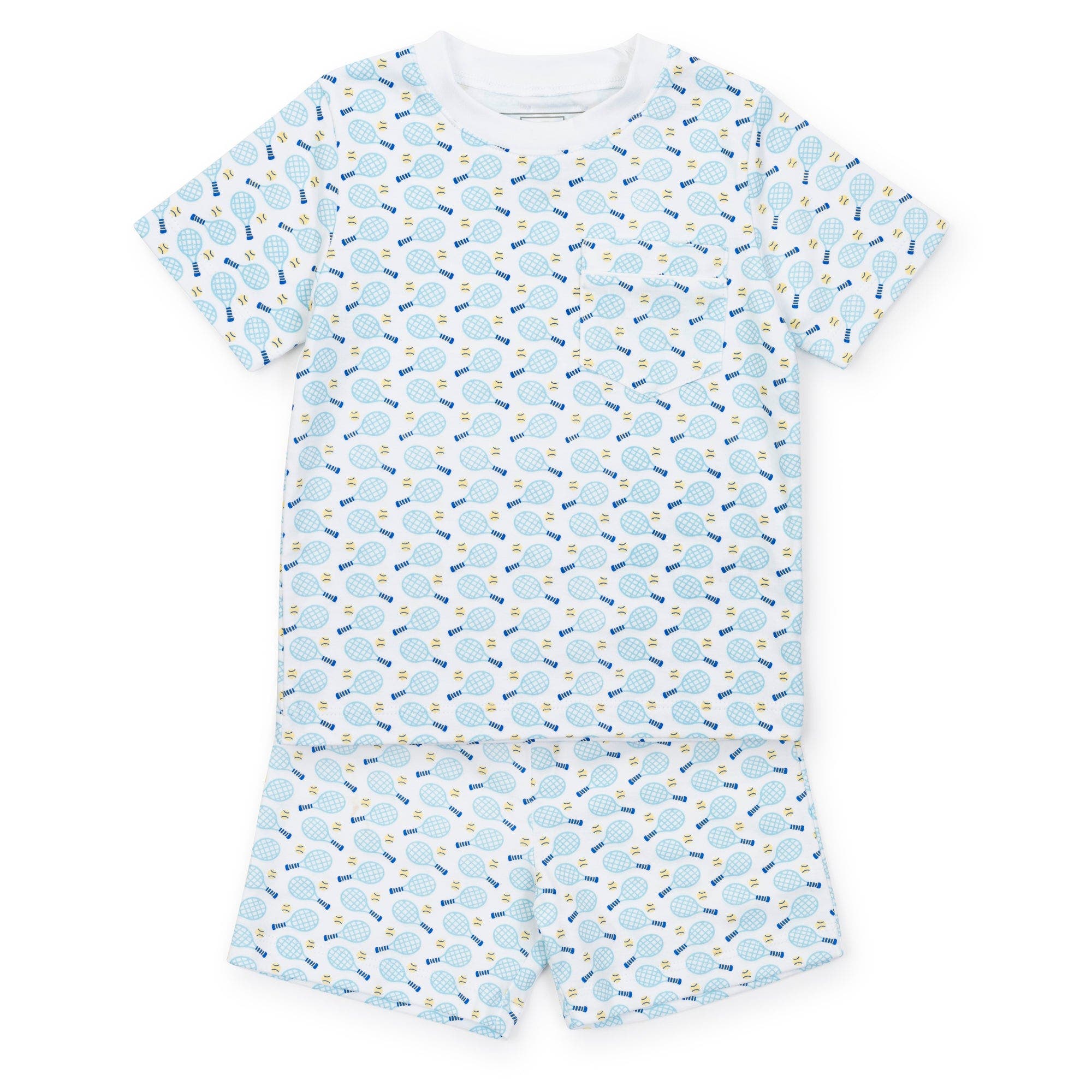 Tennis Match Blue