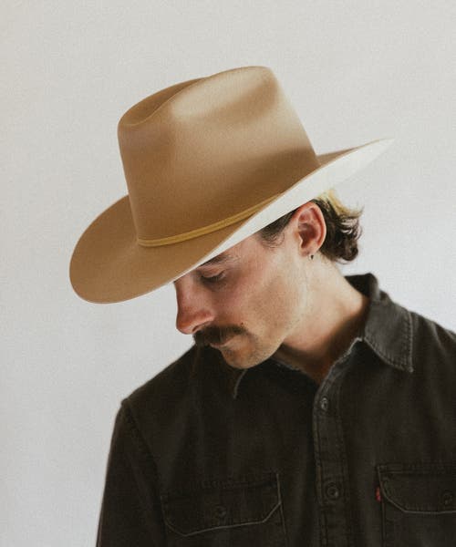 Two Roads Hat Co. Butler County Retro Western Hat In Buckskin