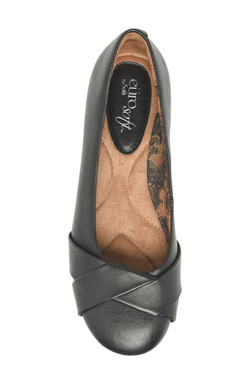 Eurosoft Tamara Ballet Flat In Black