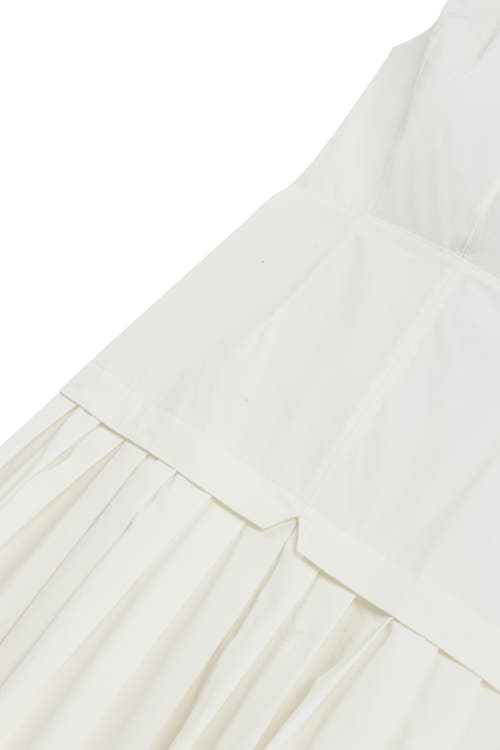 Nocturne Halter Neck Maxi Dress In Ivory
