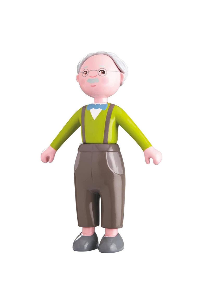Little Friends Grandpa Kurt - 4.5" Dollhouse Toy Figure, Main, color, Multi