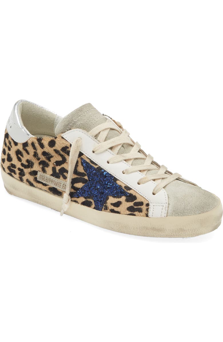 Golden Goose Super-Star Private Edition Genuine Calf Hair Sneaker, Main, color,