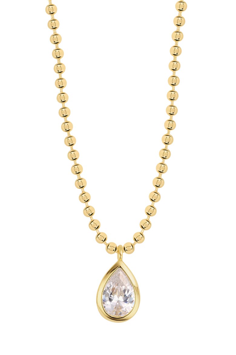 Modern Muse Teardrop Bezel Beaded Necklace video