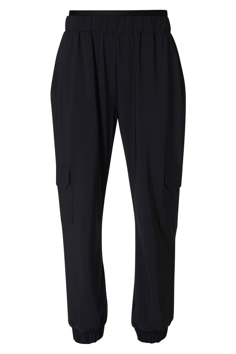 Explorer Cargo Pants, Alternate, color, BLACK