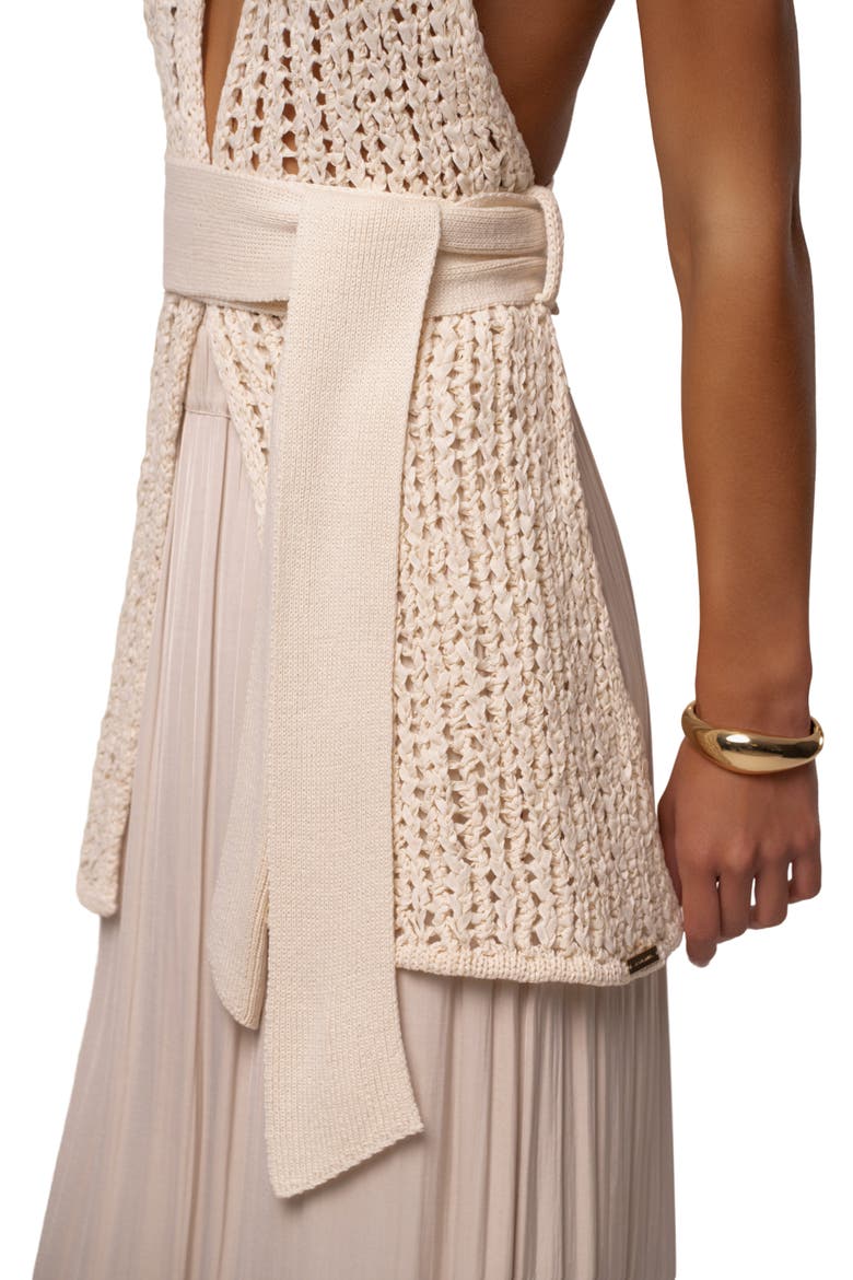 Low Tide Crochet Top, Alternate, color, Ivory
