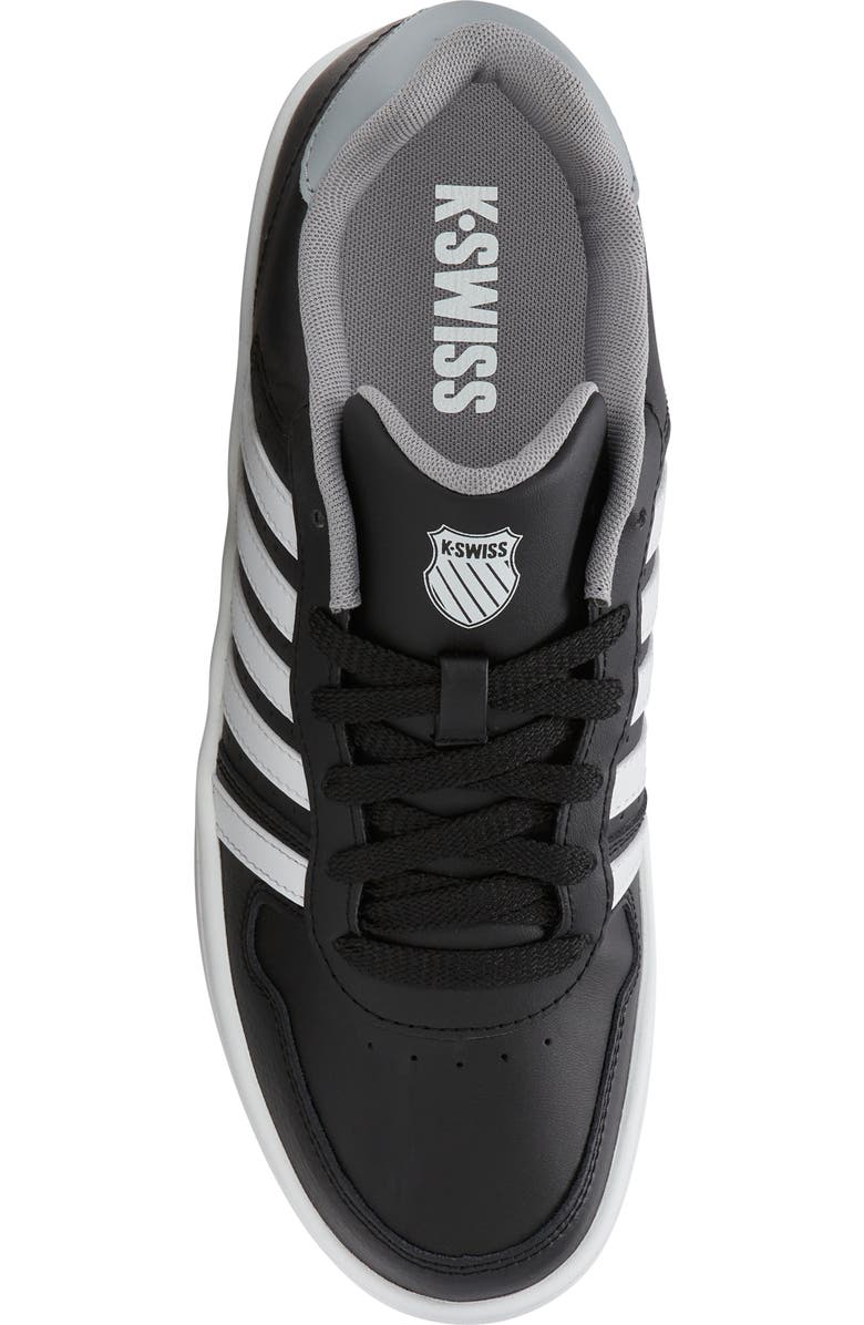 K-Swiss Court Palisades Sneaker, Alternate, color, Black/ White/ Grey/ Oyster