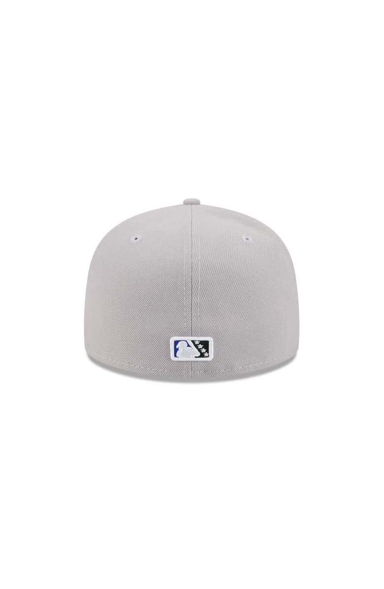 New Era Men's New Era Gray Tulsa Drillers Theme Nights 59FIFTY Fitted Hat, Alternate, color, Gray
