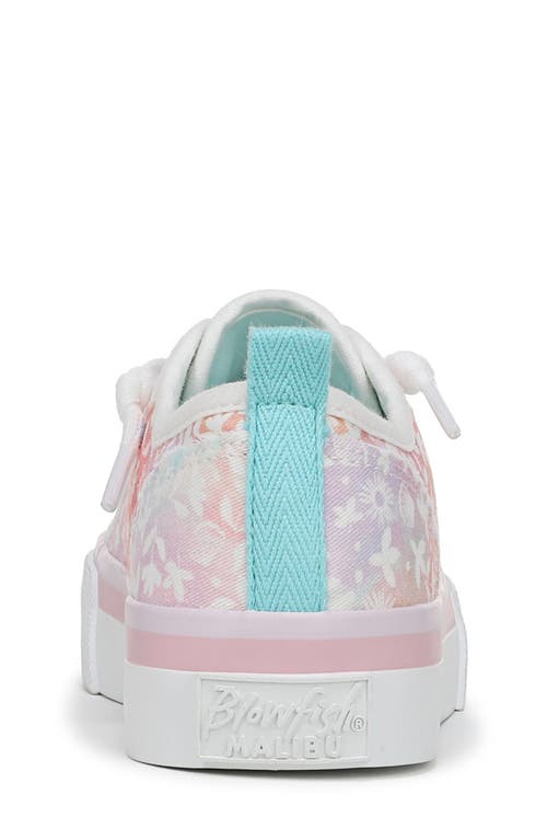 Shop Blowfish Malibu Kids' Cove Slip-on Sneaker In Pink Multi Twill Fabric