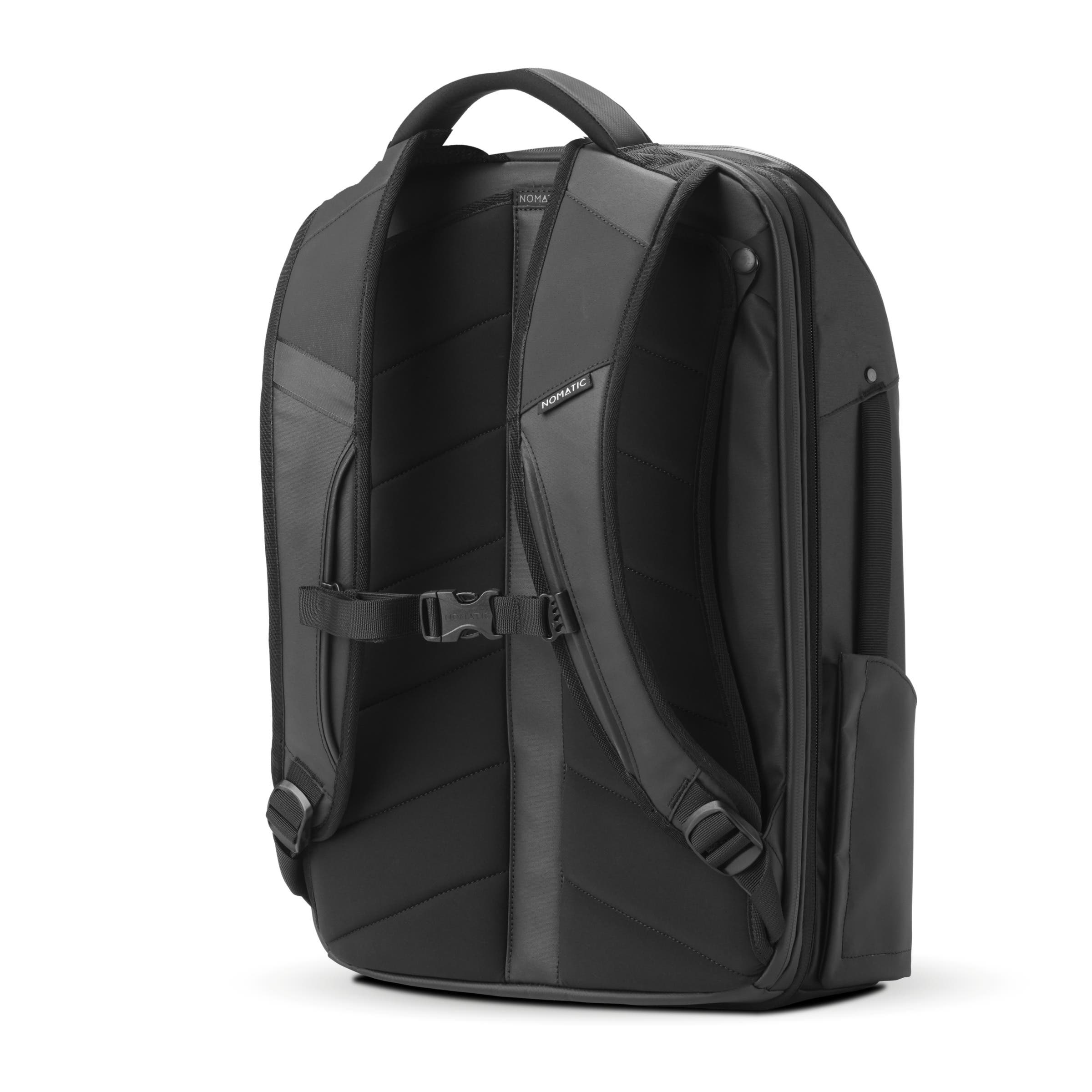 NOMATIC Water Resistant Minimalist Expandable Travel Backpack, Alternate, color, Black - 20L