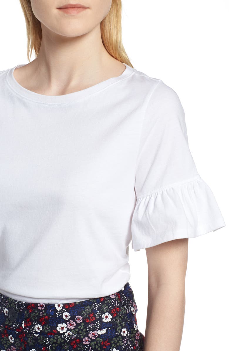 1901 Ruffle Sleeve Top, Alternate, color, 