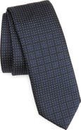 BOSS Micropattern Silk Blend Tie