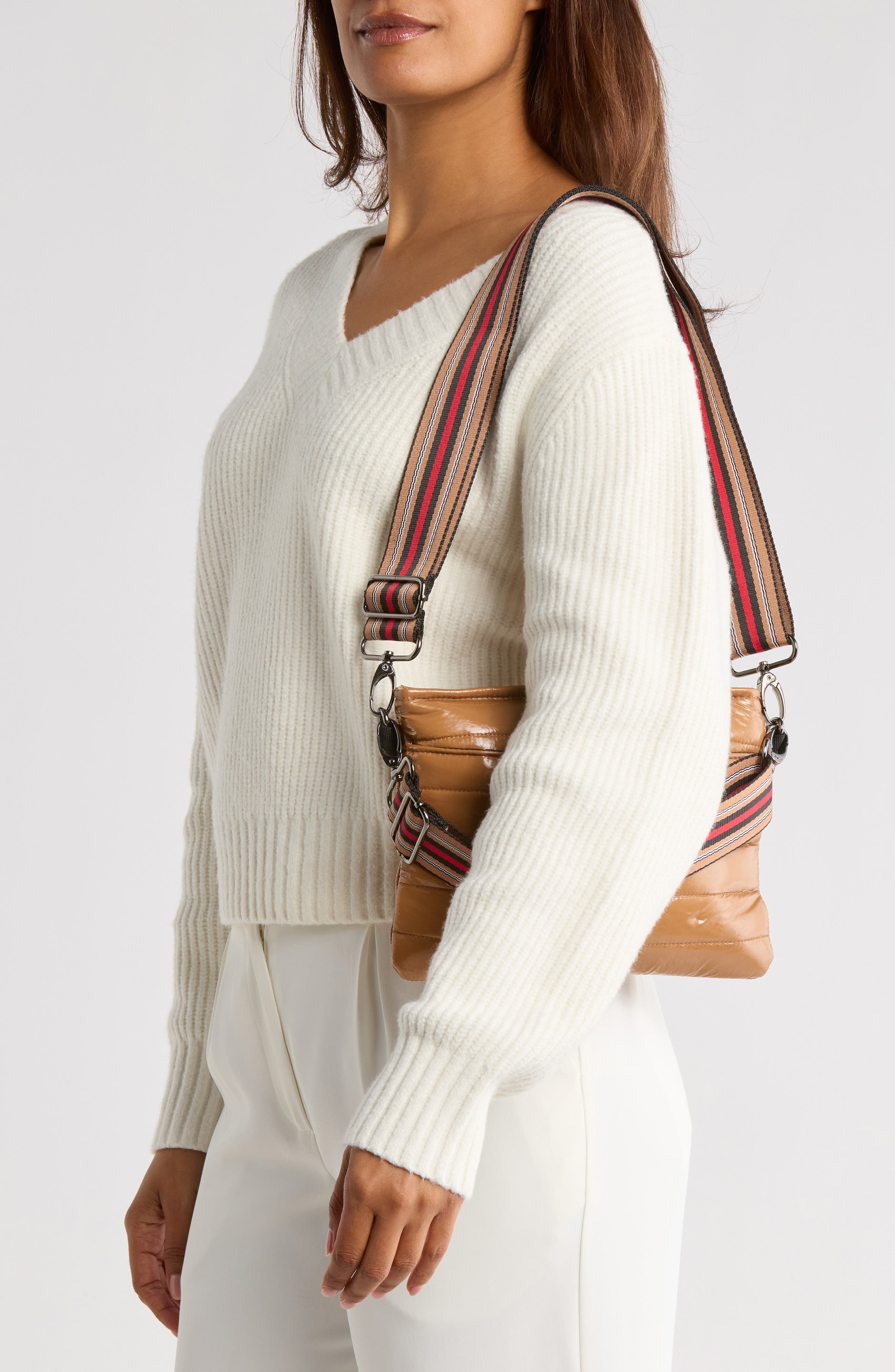 THINK ROYLN Bum Bag 2.0, Alternate, color, Glossy Brown