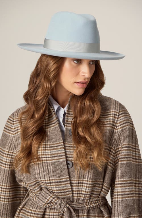 Helen Kaminski Augustine Merino Wool Fedora In Blue
