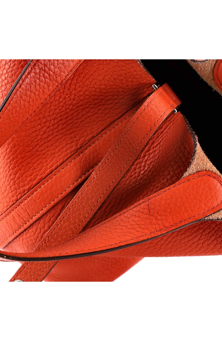 Pre-Owned Hermes Picotin Lock Bag Clemence PM, Alternate, color, Terre Battue