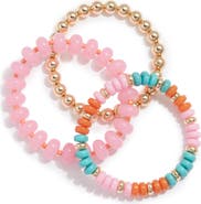 Nordstrom 3-Pack Beaded Bracelets