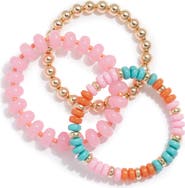 Nordstrom 3-Pack Beaded Bracelets