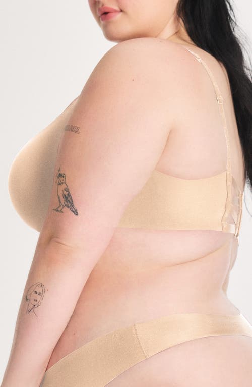 Savage X Fenty Microfiber Push-up Bra In Nude