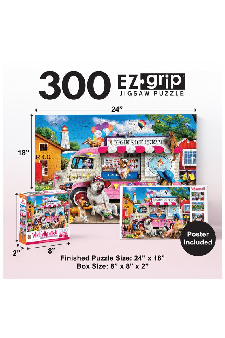 Iggy's Ice Cream 300 Piece Jigsaw Puzzle, Alternate, color, Multicolor