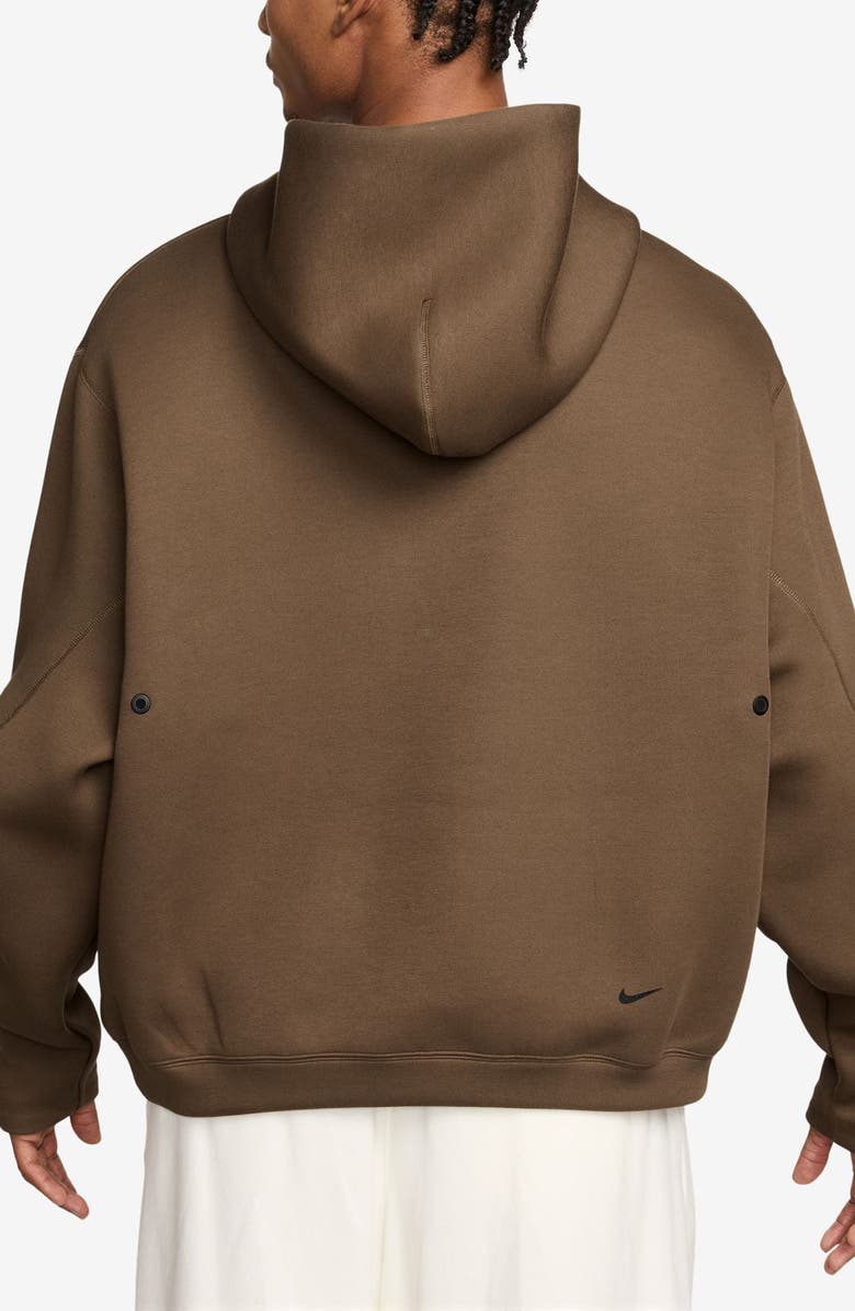 Nike Oversize Hoodie, Alternate, color, Mosswood Brown/ Black