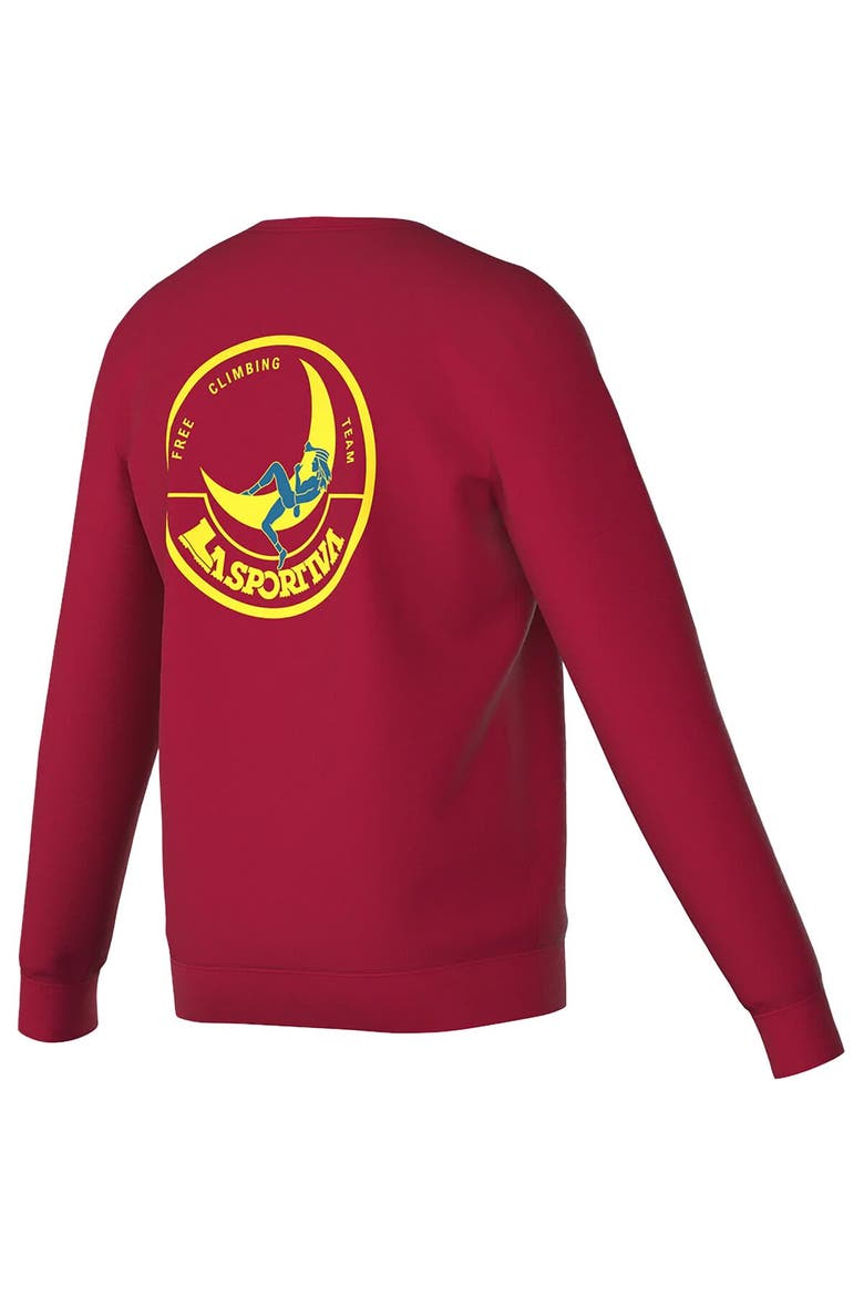 Climbing On The Moon Sweatshirt - Men's, Alternate, color, Fucsia/Giallo