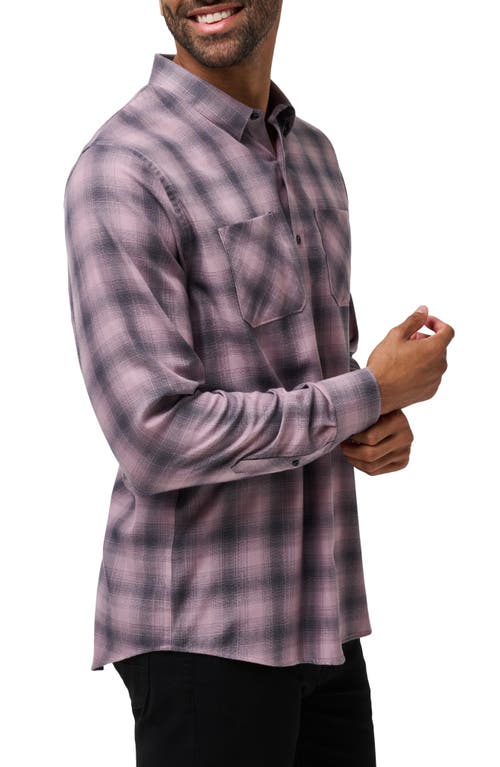 Travismathew Cloud Plaid Flannel Button-up Shirt