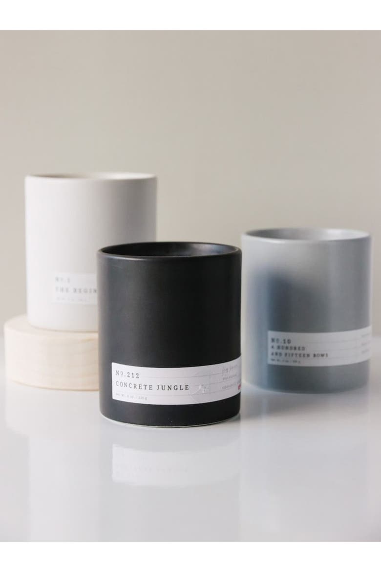 No. 212 Concrete Jungle Scented Candle, Alternate, color, Black