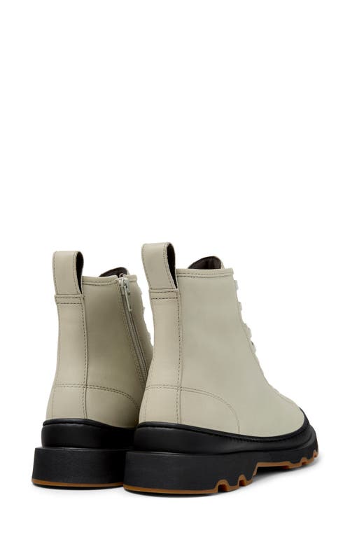 Camper Noray Combat Boot In Gray