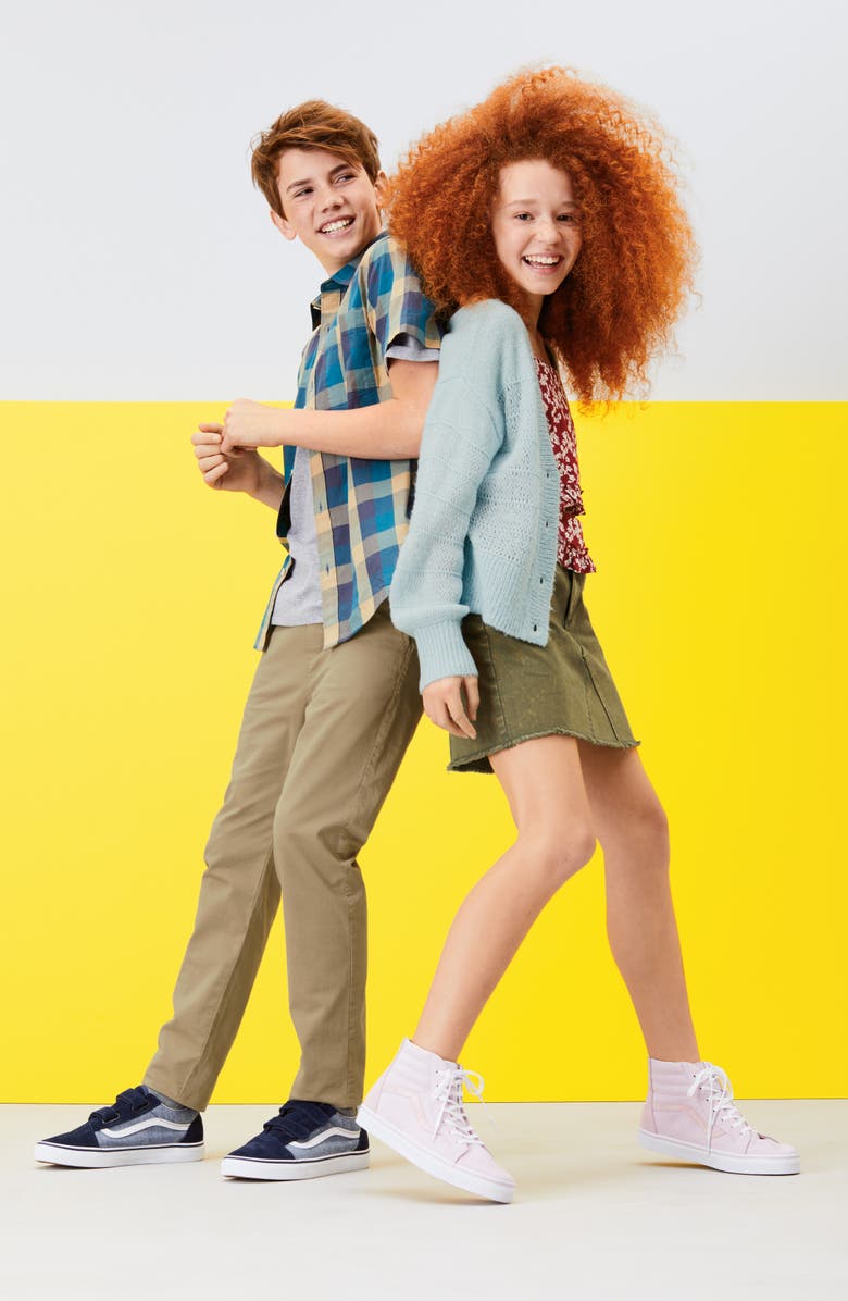 Tucker + Tate Print Poplin Woven Shirt, Alternate, color, 