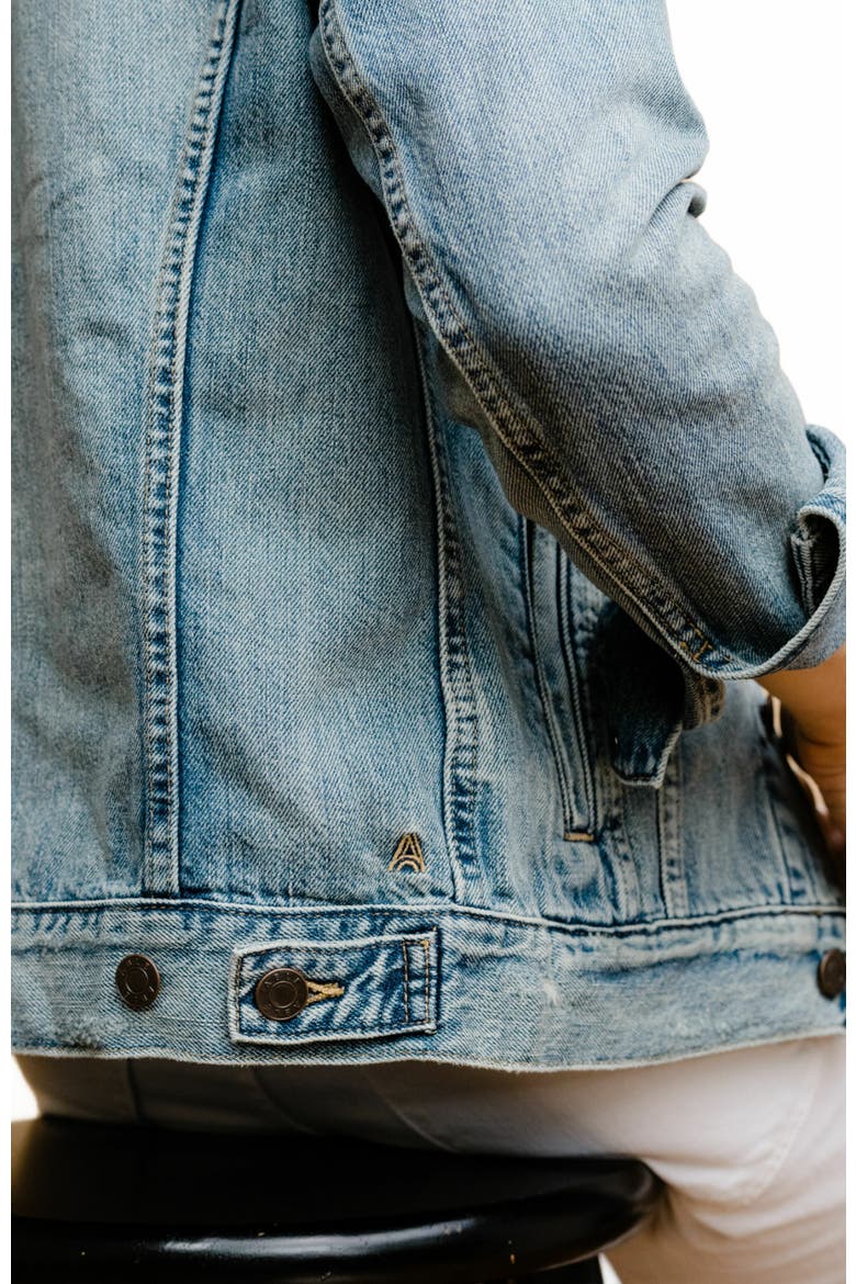The Merly Jacket, Alternate, color, Clean Wash