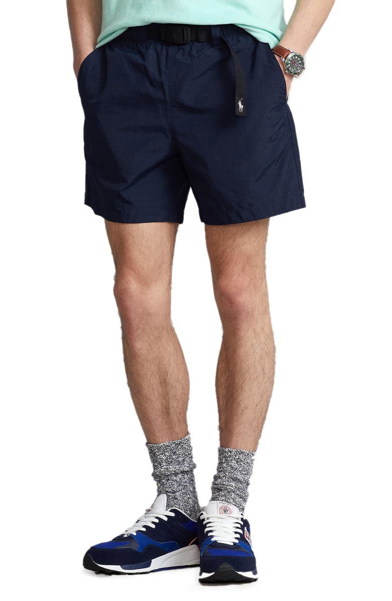 Polo Ralph Lauren Climbing Athletic Recycled Nylon Shorts, Alternate, color, 