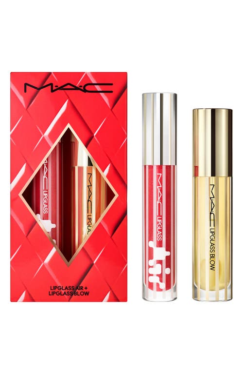 Mac Cosmetics Blowing Air Kisses Glossy Duo $54 Value