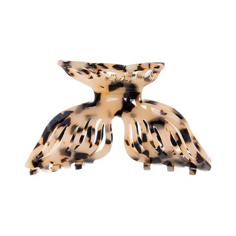 Tie Dye Butterfly Cutout Claw Clip