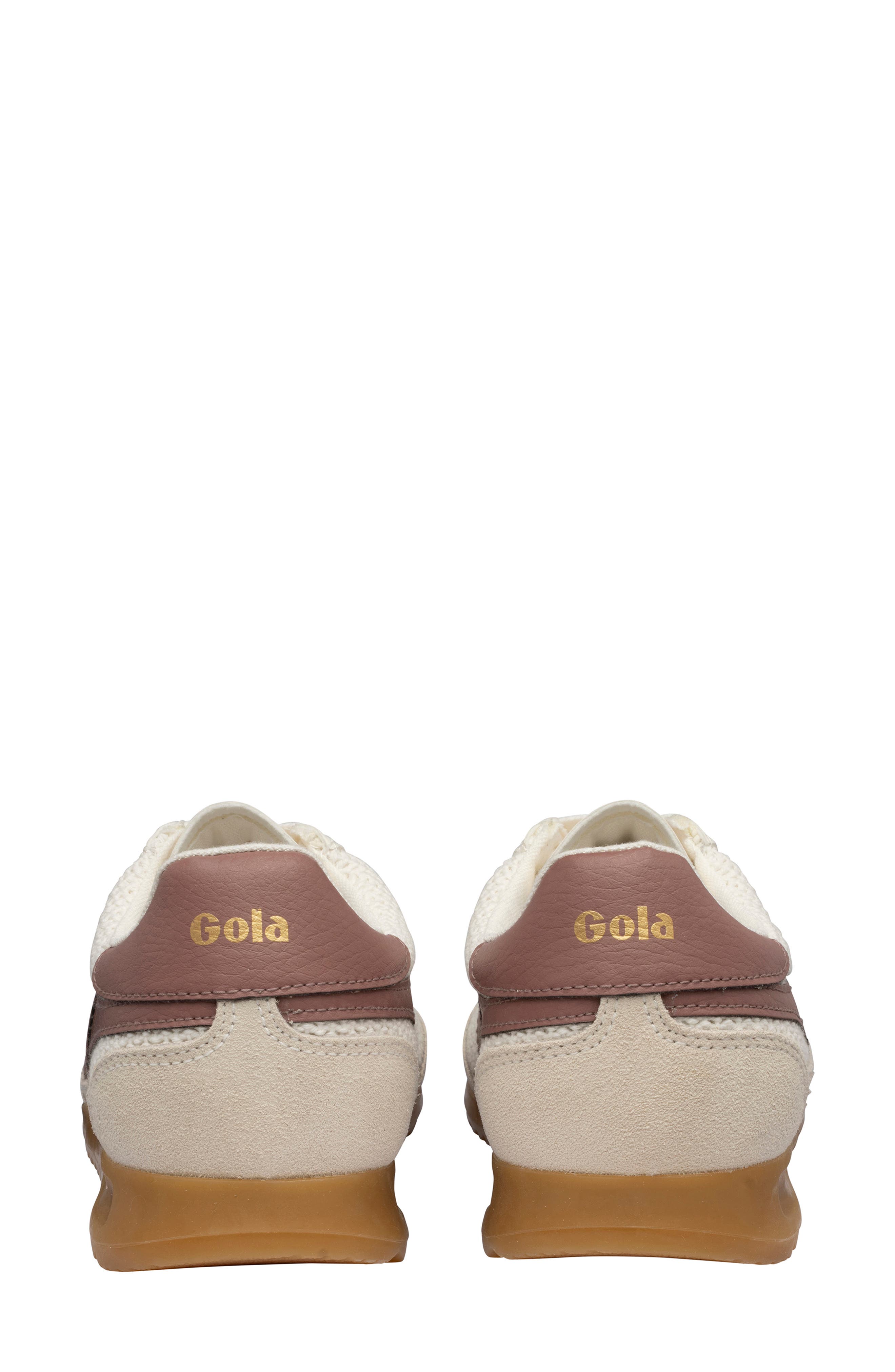 Tornado Zephyr Sneaker, Alternate, color, OFF WHITE/ BROWNROSE