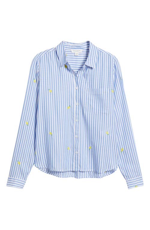 BEACHLUNCHLOUNGE BEACHLUNCHLOUNGE CAITLIN EMBROIDERED SHIRT
