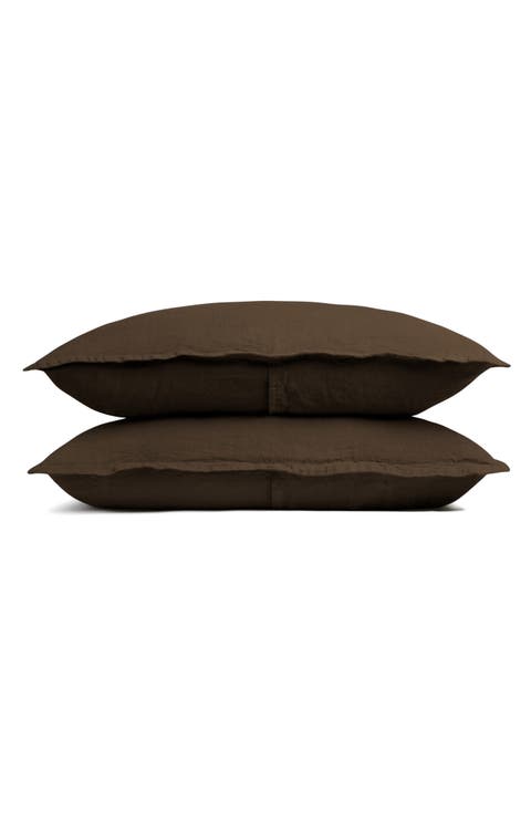 Set of 2 Linen Shams