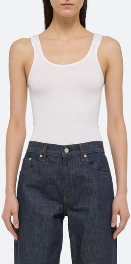 Scoop Neck Rib Tank