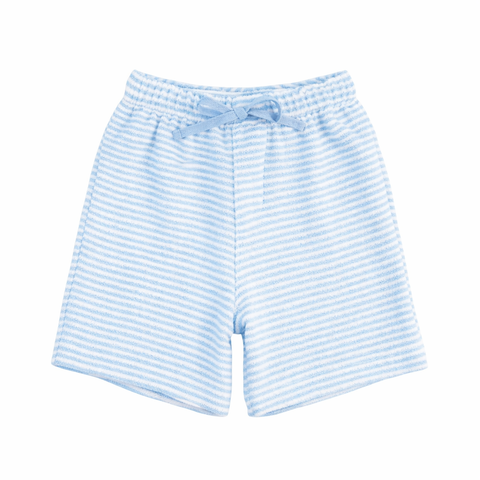 Stripe Terry Shorts (Toddler, Little Kid)