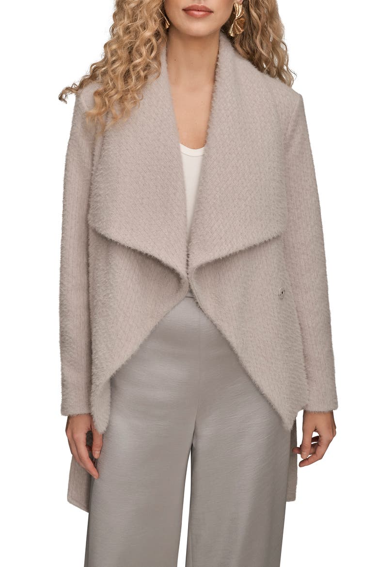 Belted Wrap Sweater Jacket, Alternate, color, VAPOR