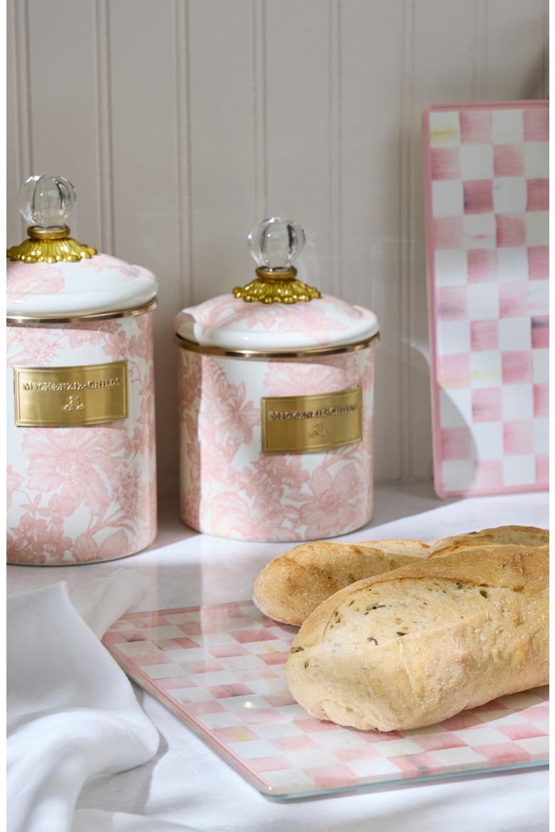 Small Rosy English Canister, Alternate, color, ROSY