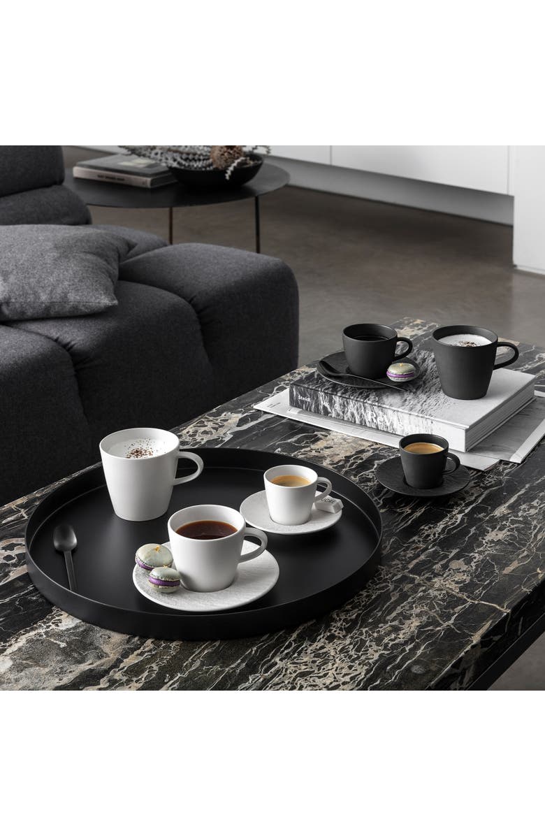 Villeroy
Boch Manufacture Rock Espresso Cup, Alternate, color, Black