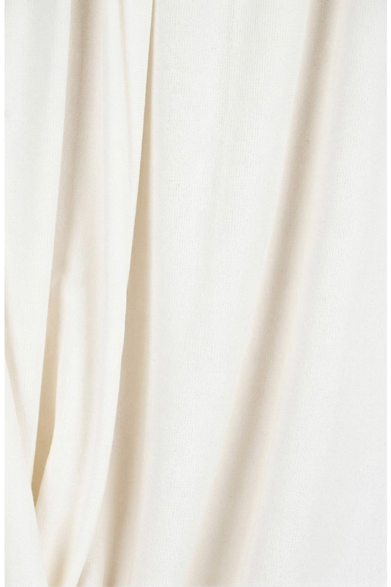 Draped Open Back Long Sleeve Top, Alternate, color, Off-White