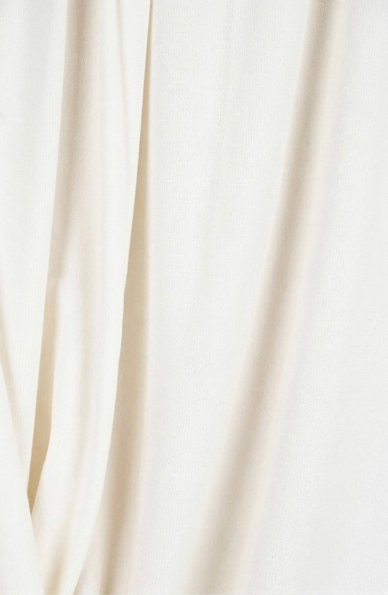 Modenaire Draped Open Back Long Sleeve Top, Alternate, color, 