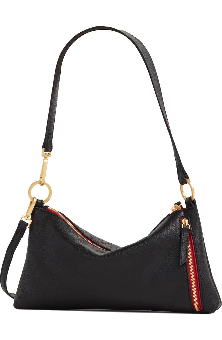 HAMMITT Kyle Shoulder Bag, Alternate, color, Black/ Brushed Gold