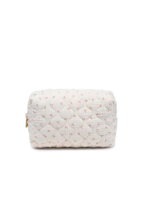 Quilted Keeper Cosmetic & Travel Organizer Pouch