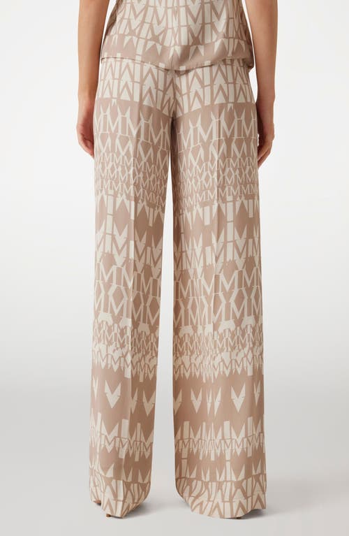 Marciano Britney Straight Leg Pants In Brown