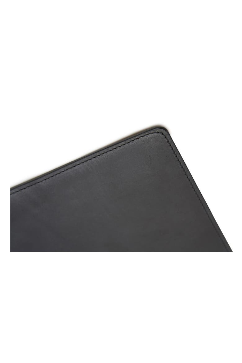 Carter Leather Desk Pad, Alternate, color, Black