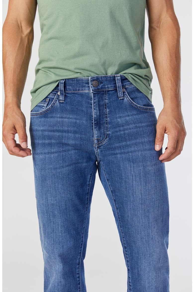 Marcus Slim Straight Leg Jeans, Alternate, color, INDIGO BRUSHED TUCSON