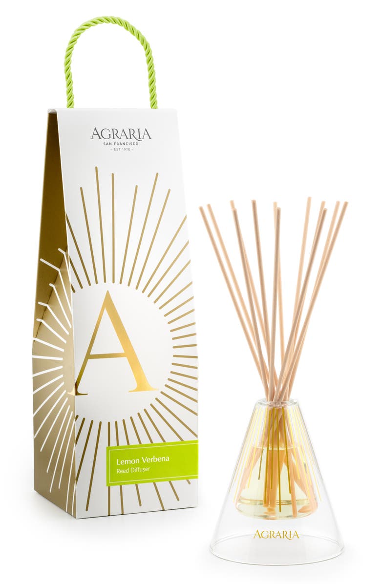 Agraria San Francisco Reed Diffuser, Main, color, Lemon Verbena
