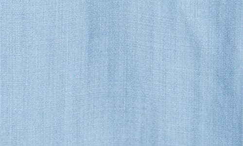 Wit & Wisdom Ruffle Trim Sleeveless Chambray Top